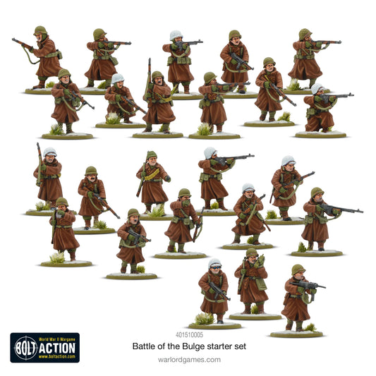 Bolt Action 3rd ED:U.S. Army Infantry Platoon (Winter)