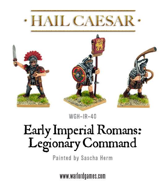 Early Imperial Romans: Imperial Roman legionary Command Pack