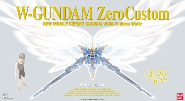 XXXG-00W0 WING GUNDAM ZERO EW, 'GUNDAM WING: ENDLESS WALTZ', BANDAI PG 1/60